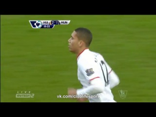 Халл Сити - Манчестер Юнайтед 2:3 видео